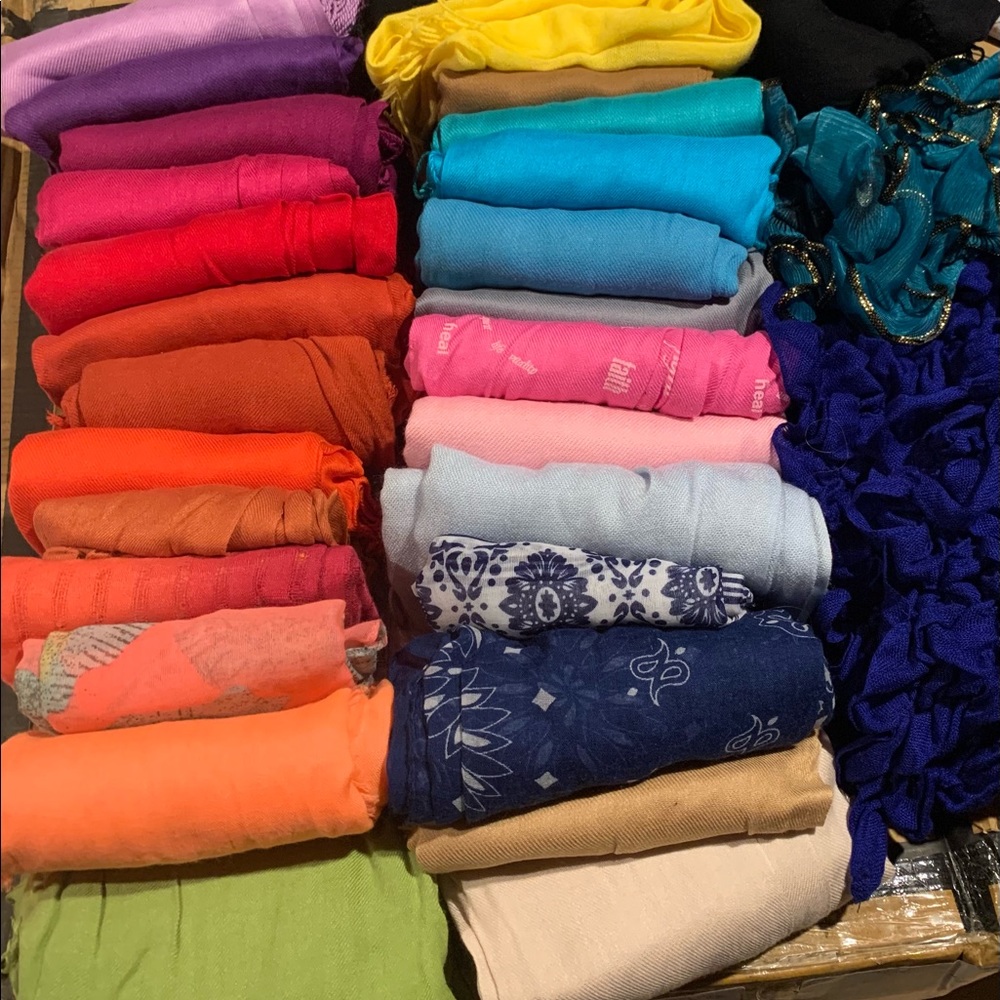 Scarves or bathing suit cover